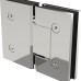 Frameless Shower Screen Corner Hinge Panel & Door & Return 2050H