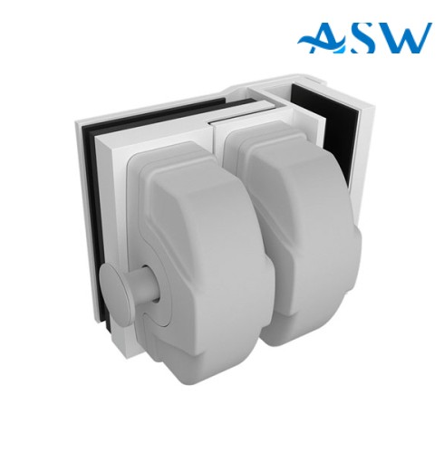 MASTER Friction Glass to Glass 90 external latch kit