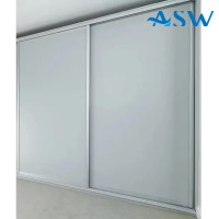 Slim Line Framed Sliding Wardrobe Doors Gyprock