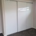 Frameless Sliding Wardrobe Doors Super White Glass