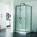 Semi Frameless Premium Shower Screen With Pivot Door and Return 1900H 850-980 x 900