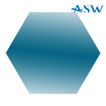 Custom Regular Hexagon Mirror Cut to Size