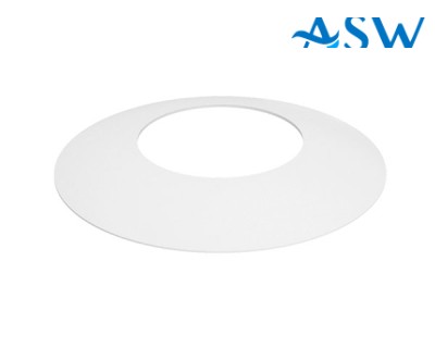 RIO Round Slimline Domical Cover for Base Plate Spigot