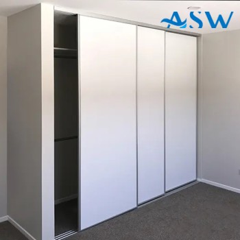Fully Framed Sliding Wardrobe Doors Vinyl Finish