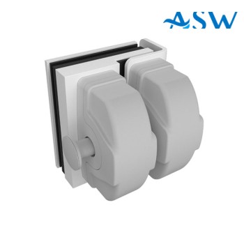 Master Range Glass to Wall to Square Post Latch Kit