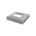 MADRID Square 22mm High Domical Cover for Base Plate Spigot