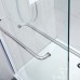 Frameless Shower Screen with Two By-Passing Sliding Doors 2000H