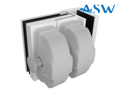 MASTER Friction Glass to Glass 90 external latch kit