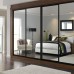 Fully Framed Sliding Wardrobe Doors Mirror Finish