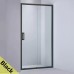 Semi Frameless Shower Screen Wall to Wall with Sliding Door 1900H adjustable
