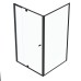 corner frameless shower screen