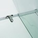 Semi Frameless Premium Shower Screen With Pivot Door and Return 1900H 850-980 x 900
