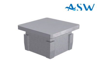 Heavy Duty Square 50.8mm Post Top Cap