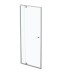 Semi Frameless Shower Screen Wall to Wall With Magnetic Pivot Door 1950H adjustable
