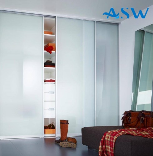modern frosted glass wardrobe doors