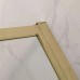 Semi Frameless Shower Screen Corner Entry with Double Sliding Doors 1900H adjustable (Brushed Gold)