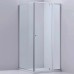Semi Frameless Premium Shower Screen With Pivot Door and Return 1900H 850-980 x 900