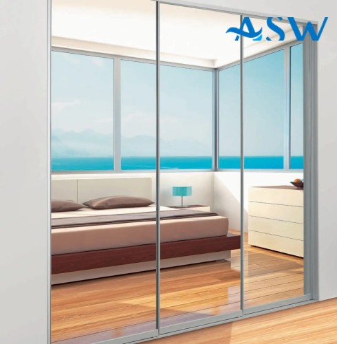 slimline wardrobe sliding doors