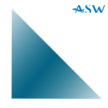 Custom Right Triangle Mirror Cut to Size