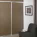 Fully Framed Sliding Wardrobe Doors Polytech Coloured MDF Finish