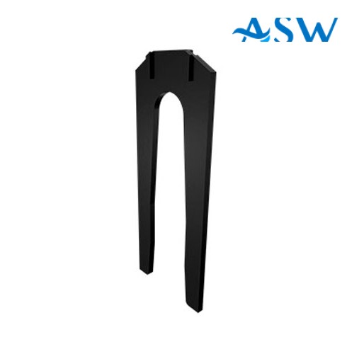 MADRID TILT 3mm thick Back Packer - HDPE black
