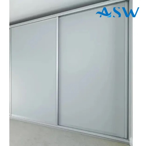 Slim Line Framed Sliding Wardrobe Doors Gyprock