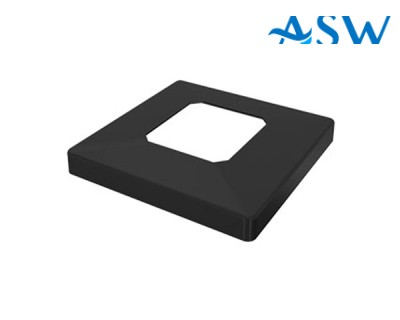 MADRID Square Slimline Domical Cover for Base Plate Spigot