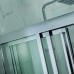 Fully Framed Shower Screen Wall To Wall 3 Panles Sliding Door 6mm 1900H Chrome