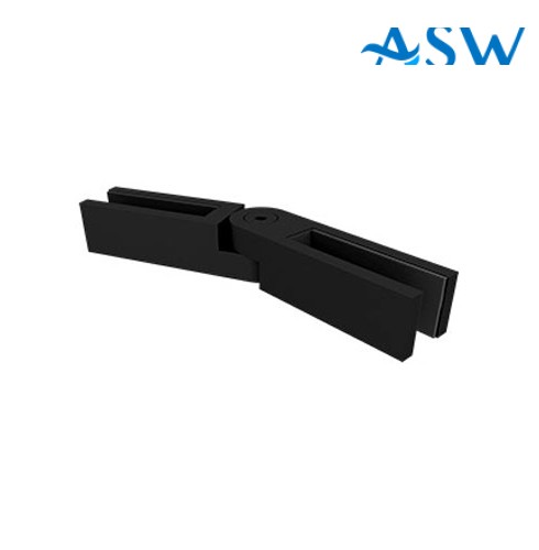 RIGI CLAMP Glass To Glass Swivel