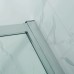 Semi Frameless Shower Screen Corner Entry with Double Sliding Doors 1900H adjustable