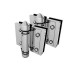 MASTER Range Glass to Glass 180 Hinge Set of 2