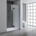 Frameless Shower Screen Wall to Wall Hinge Panel and Door 2050H