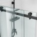 Frameless Shower Screen Corner Fixed Panel & Sliding Door & Return 2000H