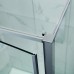 Semi Frameless Shower Screen Corner With Pivot Door and Return 1900H adjustable