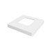 MADRID Square Slimline Domical Cover for Base Plate Spigot