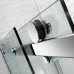 Frameless Shower Screen Corner Fixed Panel & Sliding Door & Return 2000H