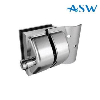 MASTER Round Stainless Steel Lockable Side Latch Face Mount