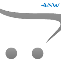 Slim Line Framed Sliding Wardrobe Doors Grey Mirror with horizontal strips