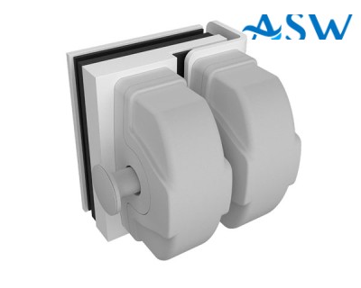 Master Range Glass to Wall to Square Post Latch Kit