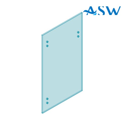 MASTER Gate  8mm Clear Toughened Glass 1200H