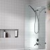 Frameless Shower Screen Fixed Free Standing Panel 2000H 10mm no holes glass