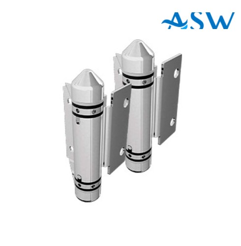 MASTER Glass to Square Post or Wall Hinge Set of 2