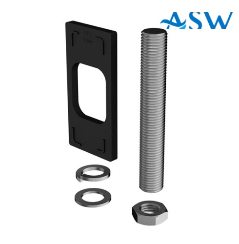 MADRID Concrete Fixing Kit for Vertical Clamp