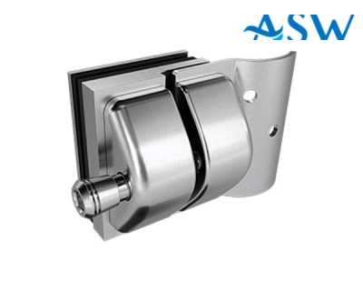 MASTER Round Stainless Steel Lockable Side Latch Face Mount