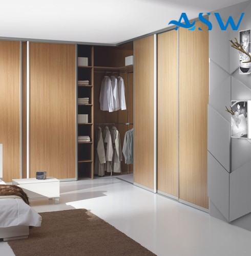 Fully Framed Sliding Wardrobe Doors Polytech Coloured MDF Finish