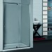 Semi Frameless Shower Screen wall to Wall With Pivot Door 1900H adjustable