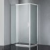 Semi Frameless Shower Screen Corner shape with Sliding Door 1900H adjustable