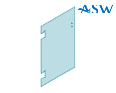 POLARIS Wall or Post to Glass Gate 12mm Clear Toughened Glass